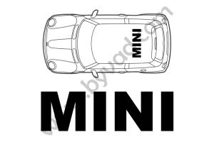 Sticker de toit MINI