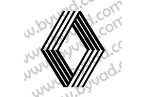 Sticker de toit Renault grand logo