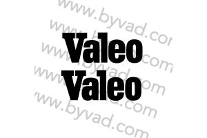 2 Stickers Valeo