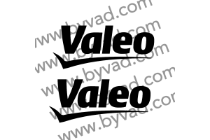 2 Stickers Valeo 15 cm