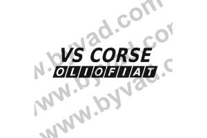 1 Sticker VS CORSE OLIO FIAT