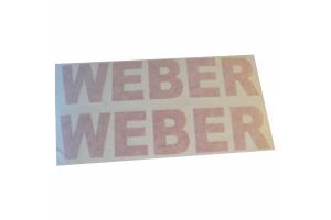 2 Stickers WEBER 