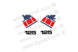 Kit stickers YAMAHA 125 YZ N 1985