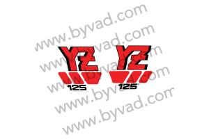 Kit stickers YAMAHA 125 YZ U 1988