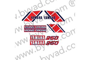 Kit complet stickers YAMAHA TY 250 59N