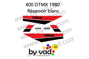 Kit sticker Yamaha DTMX 400 Enduro 1980
