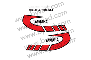 Kit complet stickers YAMAHA TY 50