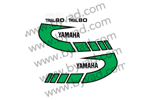 Kit complet stickers YAMAHA TY 80 1K6