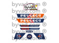Kit autocollants Peugeot 103 MVL
