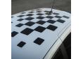 Autocollant de toit Renault Clio Damier