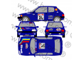 Kit déco Peugeot 205 usine