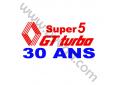 Stickers auto, GT turbo 30 ans