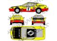 Kit déco Alpine A310 rallye