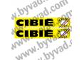 2 Stickers CIBIE RACING TEAM