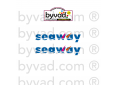 Kit stickers de caisse mini Seaway