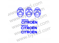 Kit autocollants citroen service