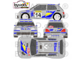 Kit déco Clio Maxi Rallye Monte Carlo 1995