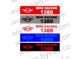 Cache plaque immatriculation Mini Racing