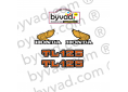 Kit stickers complet HONDA 125 TL TL125