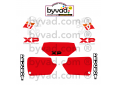 Kit déco Peugeot 50 XPLC Noire
