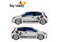 Stickers latéraux Renault Clio cup
