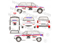 Kit déco AX Sport Tour de Corse 1988