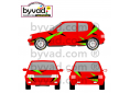 Kit déco rallye universel 72 par BYVAD.com !