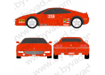 Kit déco Ferrari F355 Challenge