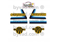 Kit stickers Moto SUZUKI 125 RM 1979 SUZUKI RM 125