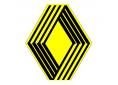 Stickers Renault Losange 1980