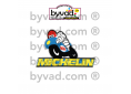Sticker moto MICHELIN M38