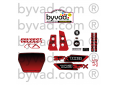Kit autocollants Peugeot 103 SPX LC