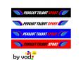 Bandeau Pare soleil Peugeot sport PTS