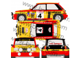 Déco complète Renault 5 Turbo Calberson Tour de Corse 1980 Jean Ragnotti