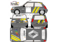Kit déco R5 GT Rallye Christian GAZAUD