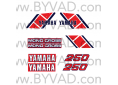 Kit déco pour moto YAMAHA 250 TY 59N