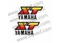 Deux stickers Yamaha XT 125