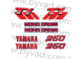 Kit déco pour moto YAMAHA 250 TY 59N